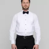 Сорочка под бабочку с французским манжетом Рубашки