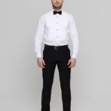 Сорочка под бабочку с французским манжетом Рубашки