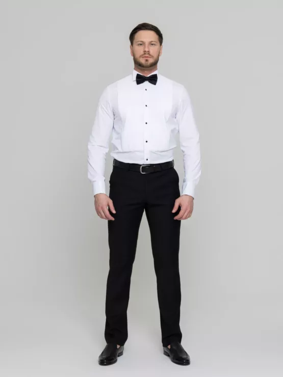 Сорочка под бабочку с французским манжетом Рубашки