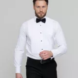 Сорочка под бабочку с французским манжетом Рубашки