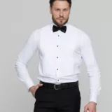 Сорочка под бабочку с французским манжетом Рубашки