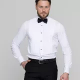 Сорочка под бабочку с французским манжетом Рубашки