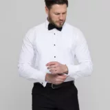 Сорочка под бабочку с французским манжетом Рубашки