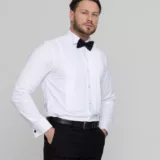 Сорочка под бабочку с французским манжетом Рубашки