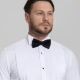 Сорочка под бабочку с французским манжетом Рубашки