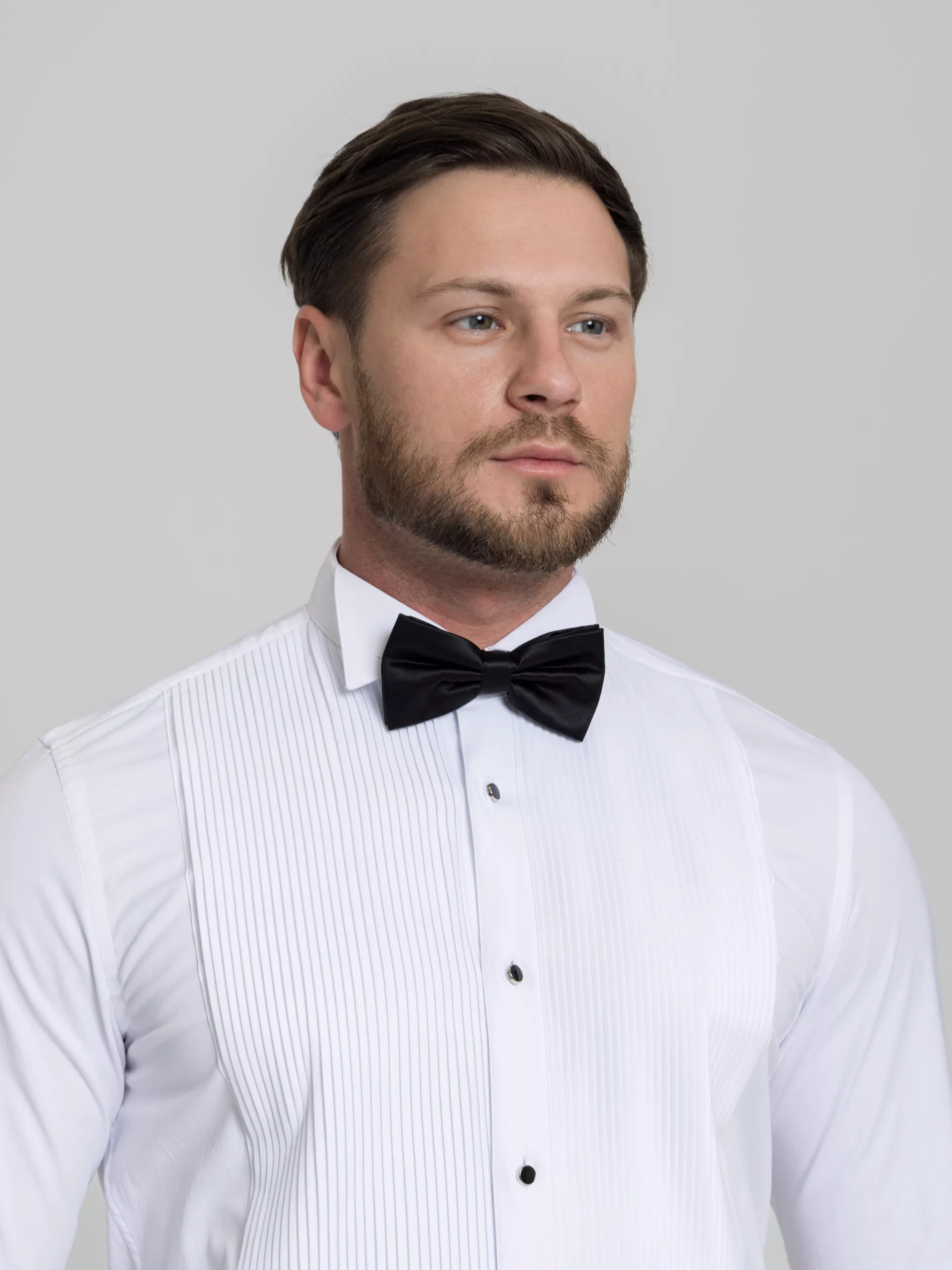 Сорочка под бабочку с французским манжетом Рубашки