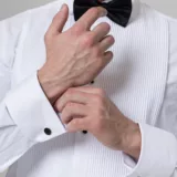 Сорочка под бабочку с французским манжетом Рубашки