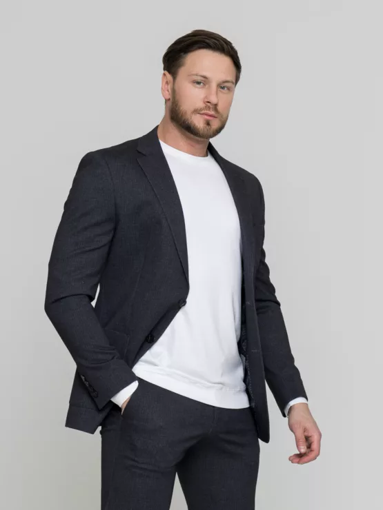 Кэжуал-костюм графитовый цвет Костюм двойка