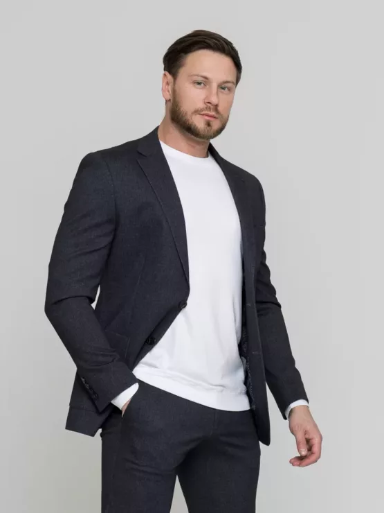 Кэжуал-костюм графитовый цвет Костюм двойка