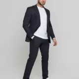 Кэжуал-костюм графитовый цвет Костюм двойка