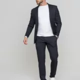 Кэжуал-костюм графитовый цвет Костюм двойка