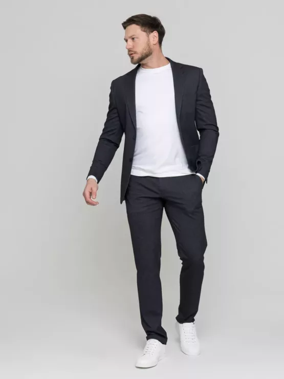 Кэжуал-костюм графитовый цвет Костюм двойка