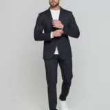 Кэжуал-костюм графитовый цвет Костюм двойка