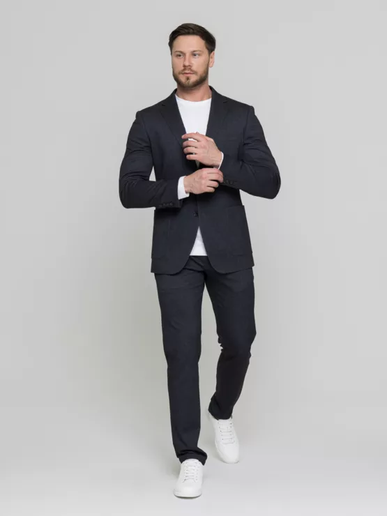 Кэжуал-костюм графитовый цвет Костюм двойка