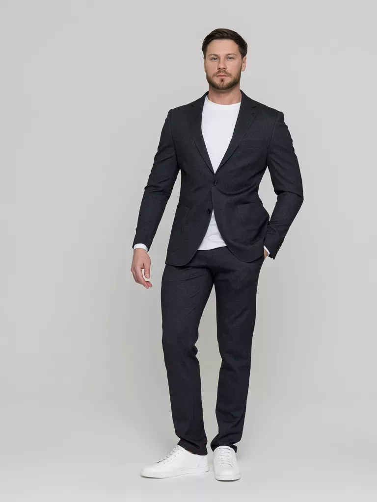 Кэжуал-костюм графитовый цвет Костюм двойка