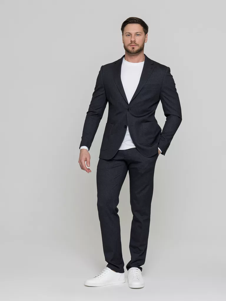 Кэжуал-костюм графитовый цвет Костюм двойка