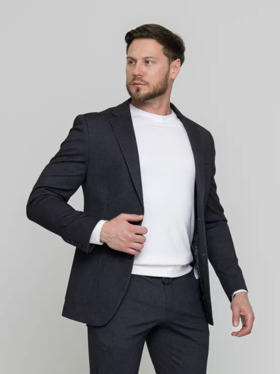 Кэжуал-костюм графитовый цвет Костюм двойка