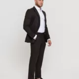 Костюм-двойка шоколадный цвет Костюм двойка