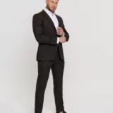 Костюм-двойка шоколадный цвет Костюм двойка