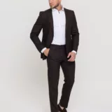 Костюм-двойка шоколадный цвет Костюм двойка