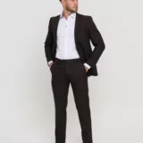 Костюм-двойка шоколадный цвет Костюм двойка