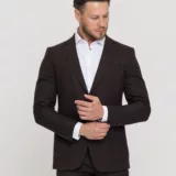 Костюм-двойка шоколадный цвет Костюм двойка