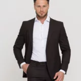 Костюм-двойка шоколадный цвет Костюм двойка