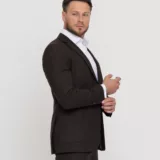 Костюм-двойка шоколадный цвет Костюм двойка