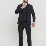 Костюм-тройка болотного цвета Костюм на свадьбу