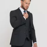 Костюм-тройка болотного цвета Костюм на свадьбу