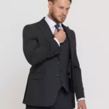 Костюм-тройка болотного цвета Костюм на свадьбу