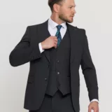 Костюм-тройка болотного цвета Костюм на свадьбу