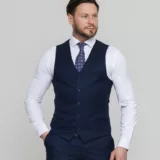 Костюм-тройка светло-синего цвета Костюм на свадьбу