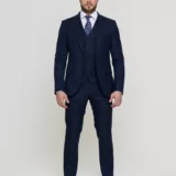 Костюм-тройка светло-синего цвета Костюм на свадьбу