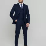 Костюм-тройка светло-синего цвета Костюм на свадьбу