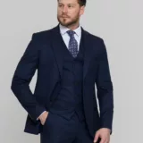 Костюм-тройка светло-синего цвета Костюм на свадьбу