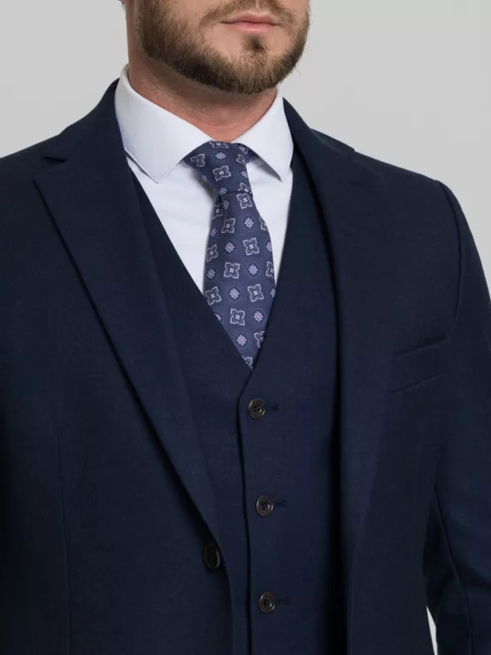 Костюм-тройка светло-синего цвета Костюм на свадьбу